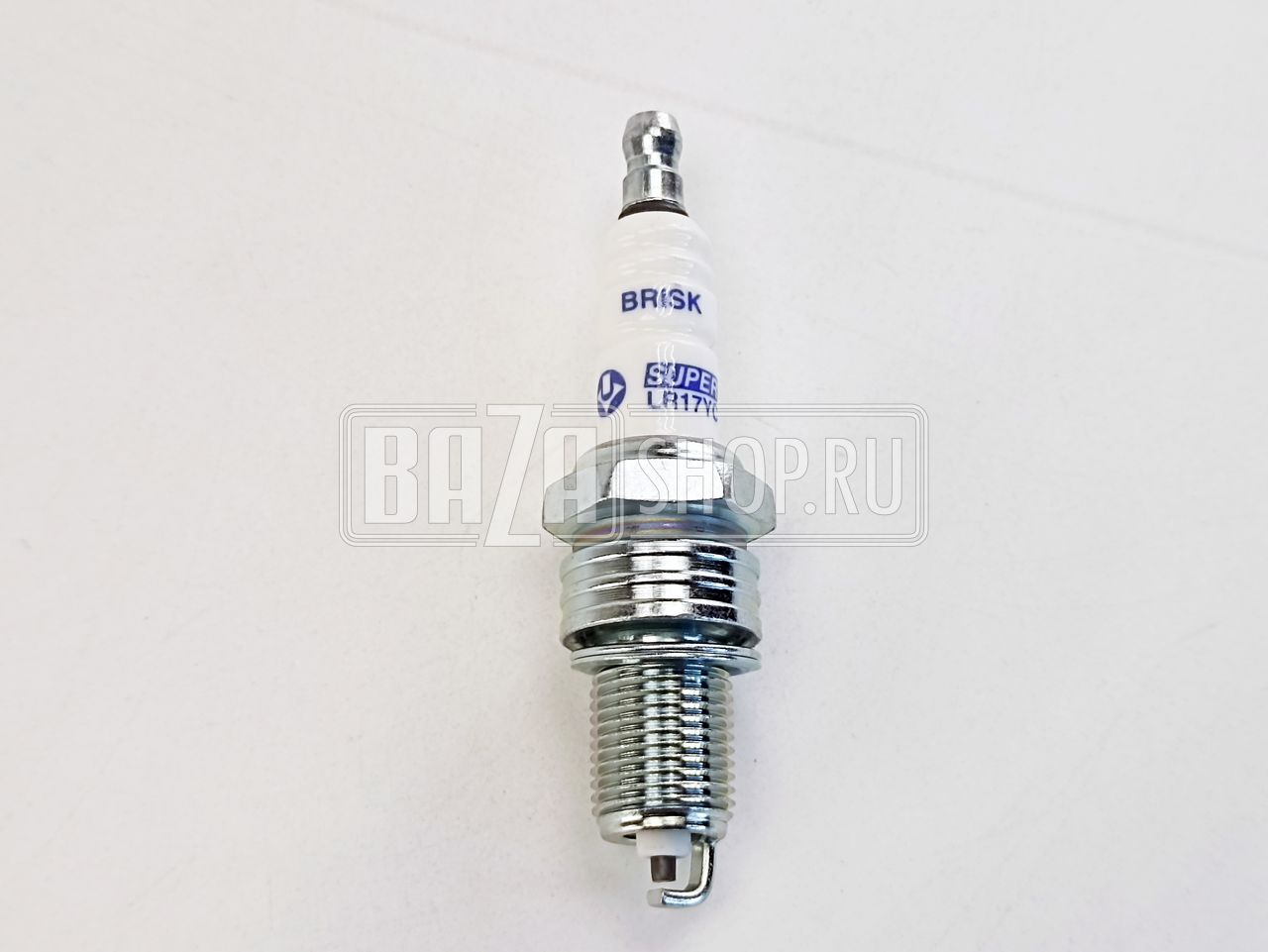 Свеча Brisk ГАЗ дв.4052, 4062, 4063, УАЗ дв.409 Евро-0/-2 под ключ 20 мм К-КТ 4 ШТ.** "ЗМЗ" ОРИГ. / # LR17YC (4062.3707008, 4062.3707000-02 КОМПЛЕКТ 4 шт. В БЛИСТЕРЕ/В УПАК)